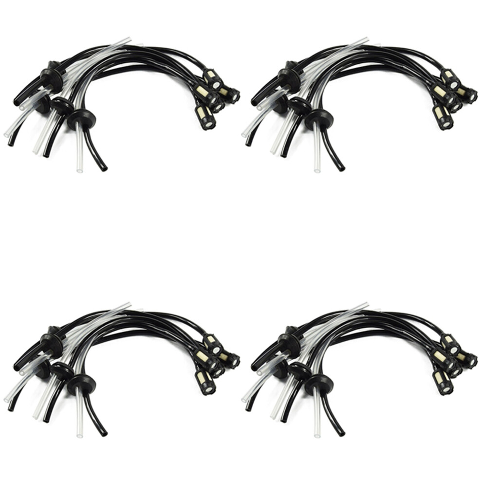 20Pcs Fuel Hose Pipe Kit With Fuel Filter For 4 Stroke Trimmer Brushcutter Lawnmower Home Diy Hand Tool Parts 6132063933934