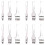 12Pcs 4mm Leather  Round Hole Leather Puncher Detachable Seam Punching Chisel Tool/Set 1