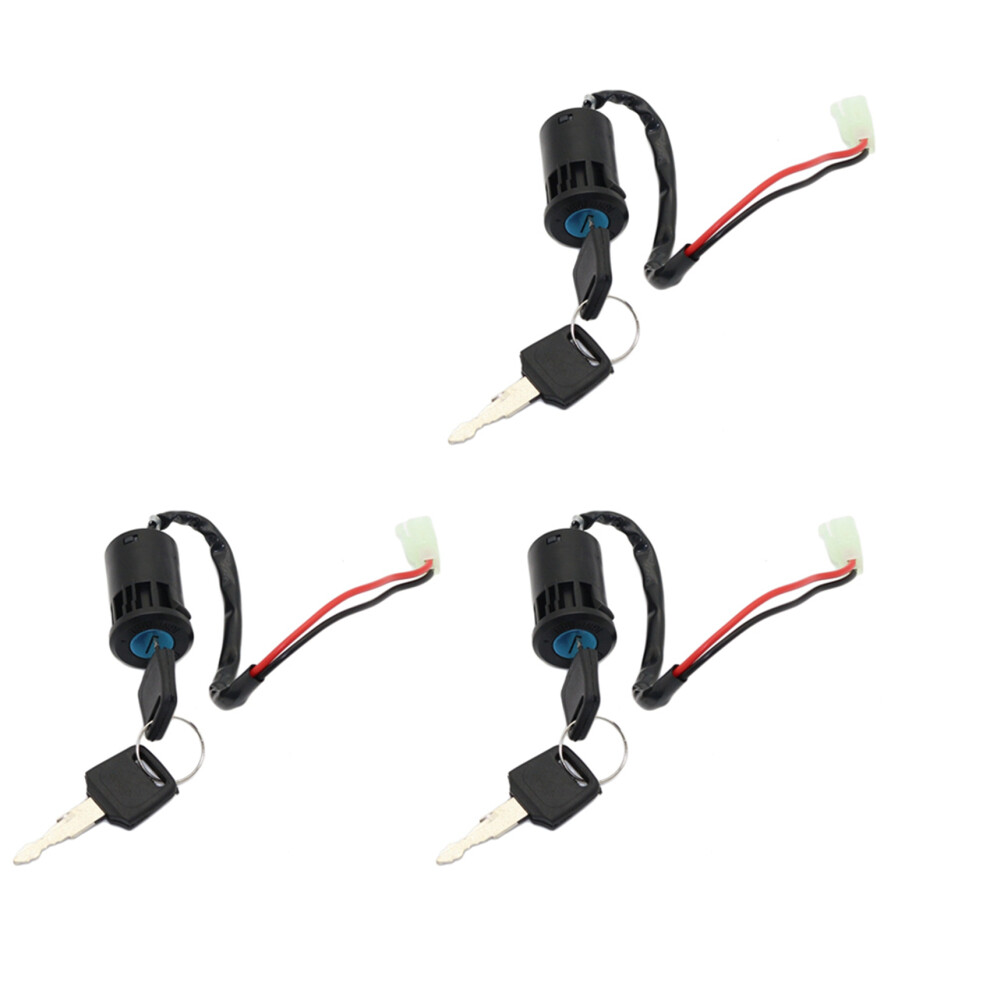 3 Set Atv Ignition Key Universal 2 Wires Ignition Keys Start Lock Key For Atv Go Kart Scooter Motorcycle 6031527376723