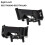 Front Bumper Upper Cover Outer Support Bracket for Ram 1500 2009-2020 Right & Left 55277480AD 55277481AD 6