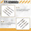 4Pcs Engine Glow Plug 0250202020 for  for  1.9D Engine 1994-2000  Preheating Plug 5962.2Z 9651029880 5