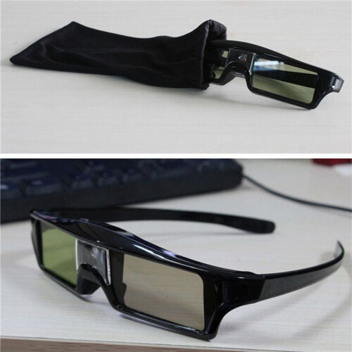 5X Rechargeable Active Shutter 3D Glasses for     ALL DLP Projector 1