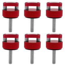 6 Stuks Hardtopbouten, Schroeven, Snelverwijderende Bevestigingsset met Duimschroefmoer voor   JK 2007-20018 JL 2018-2022