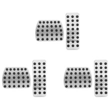 3X Car Accelerator Pedal and Brake Pedal Pad for A B GLA CLA GLB Class W177 W247 X257 C118 X247 2019 2020
