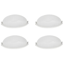 4X Luz de Sauna de Plástico Portátil para Baby Shower, Sauna, Lámpara de Luz Una Prueba de Explosiones, Luz Antiniebla para Sala de para Uso En