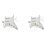 2X Garde Du Corps de Guitare Électrique Assemblés de Plaque à Gratter Précâblés Chargés 11 Trous Ssh Blanc 1