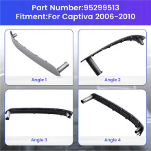 Car Inside Door Handle Cover for Chevy Captiva 2006-2010 95299513 Rear Left