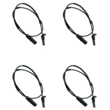 4X Rear L/R ABS Speed Sensor for- 34526791225 34526884421 320I 335I 435I 440I