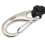 4X KEEP DIVING Scuba Diving Double Dual Stainless Steel  Drift Hook with  and Clips Hook ,Black 4