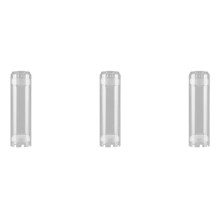 3X Boîtier de Filtre à Eau à Cartouche Vide Réutilisable de 10 Pouces, Divers Médias Rechargeables
