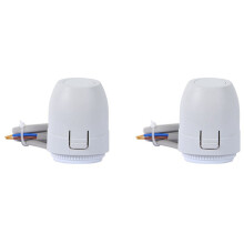 2X Válvula de Aquecimento de Piso NC AC 230 V Coletor de Atuador Térmico Elétrico para Termostato de Aquecimento de Piso