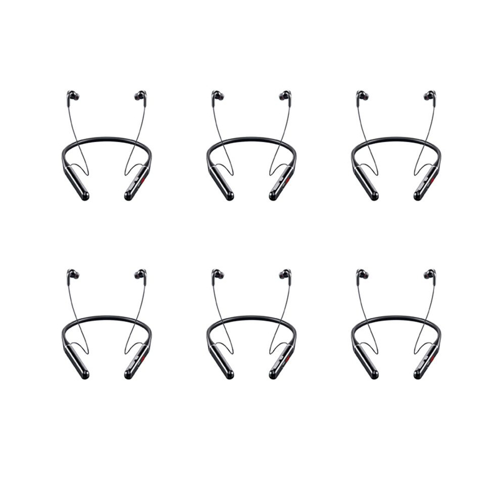 6X S650 100 Hours Earphones Stereo Wireless Headphones Neckband Noise Cancelling Sports Headset 4712297872067