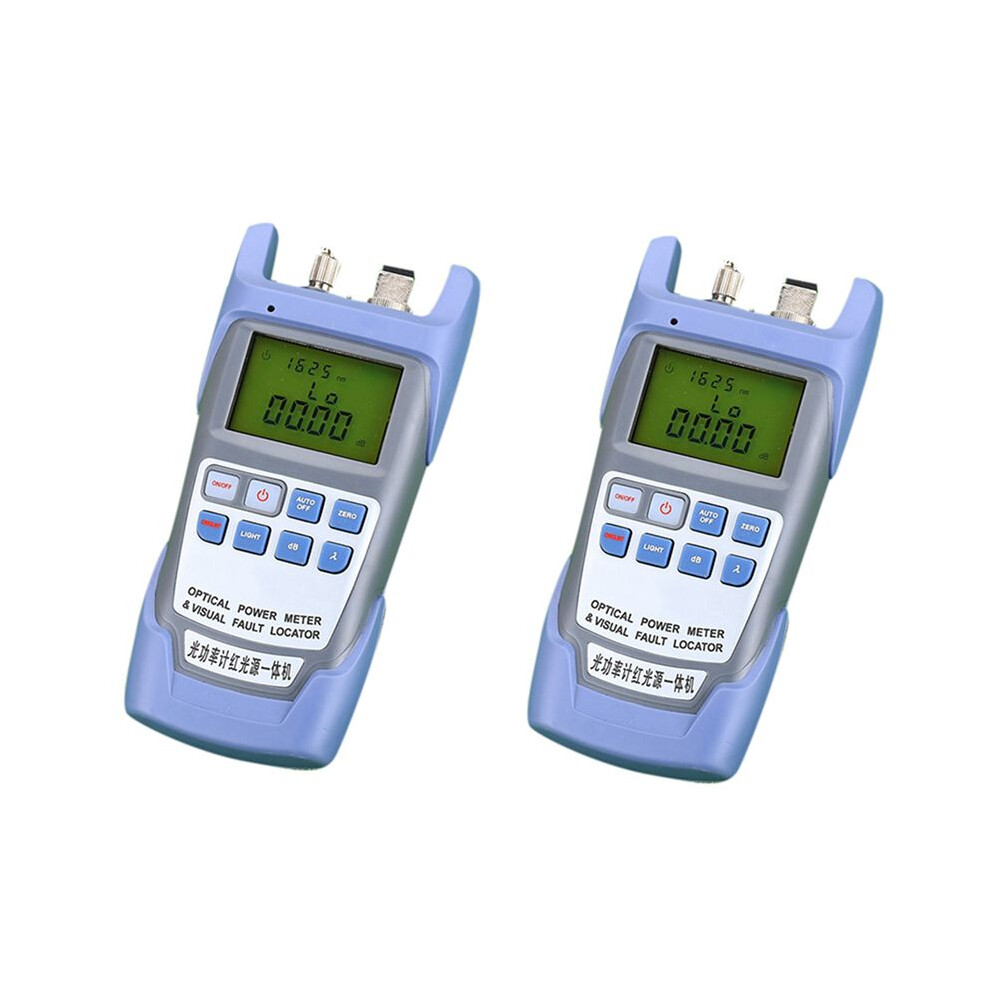 2X Aua-9 1Mw Power Ftth Fiber Optic Optical Power Meter Cable Tester 6032823035710