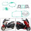 Motorcycle Engine Cylinder  Gaskets Gearbox Crankcase Oil Tank Pan Gasket for  NMAX155 5