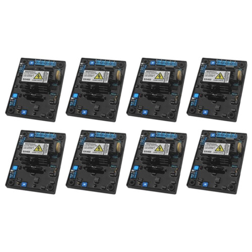 8PCS New SX460 for Generator AVR Automatic Voltage Regulator Alternator Part Power Stabilizer