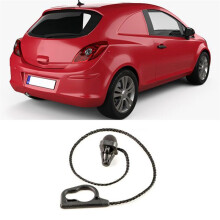 2X Para Corsa de 5 Portas Porta Traseira Bagageiro Parcela Carro Prateleira Corda Corda Tonneau Cover Strap 13367836