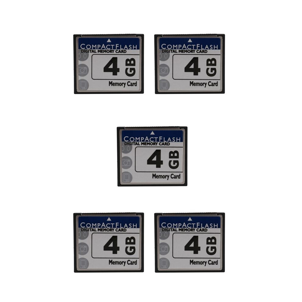 5X Professional 4Gb Compact Flash Memory Card(White&) White 6033443994135