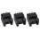 60Pcs RJ45 8P8C Computer Internet Network PCB Jack Socket Black 1
