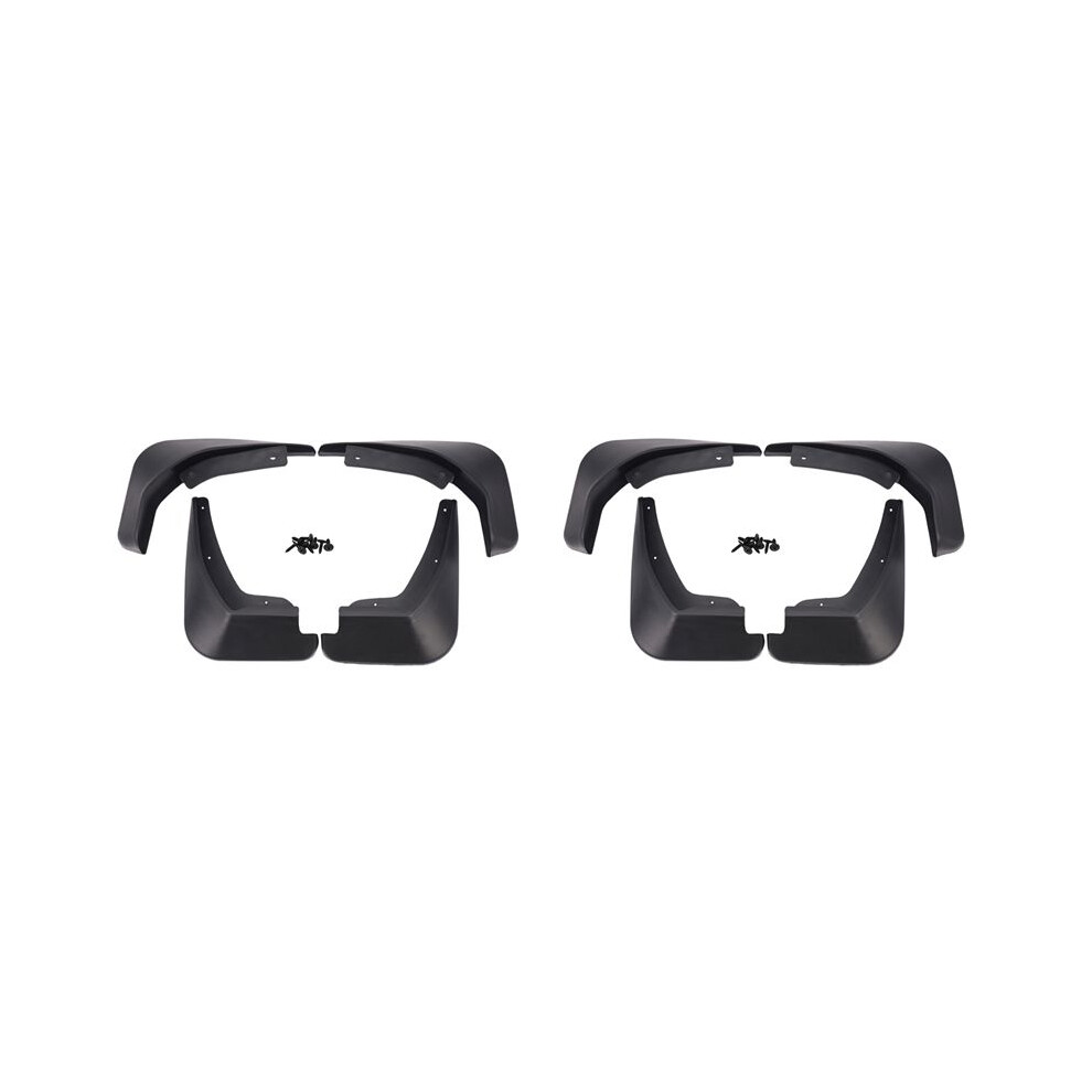 8Pcs Car Mud Flap Mudguard Front Rear Guard Set For Fiesta 4712234430411