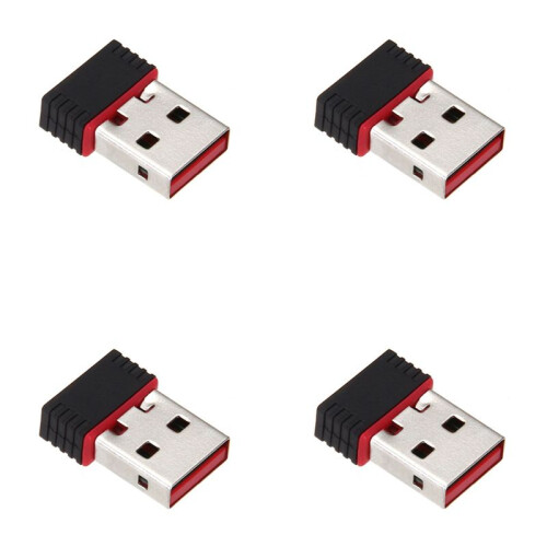 4X  USB Drive Wireless LAN Adapter 802.11 N / G / B Wireless Network Card 150Mbps