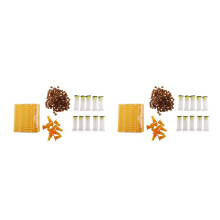 2X Bienenzucht Bau Satz 120 Zell Cup Bienen Werkzeug Set Königin Aufzucht System Biene Nicot Komplette Fänger Käfig Imkerei Helfer