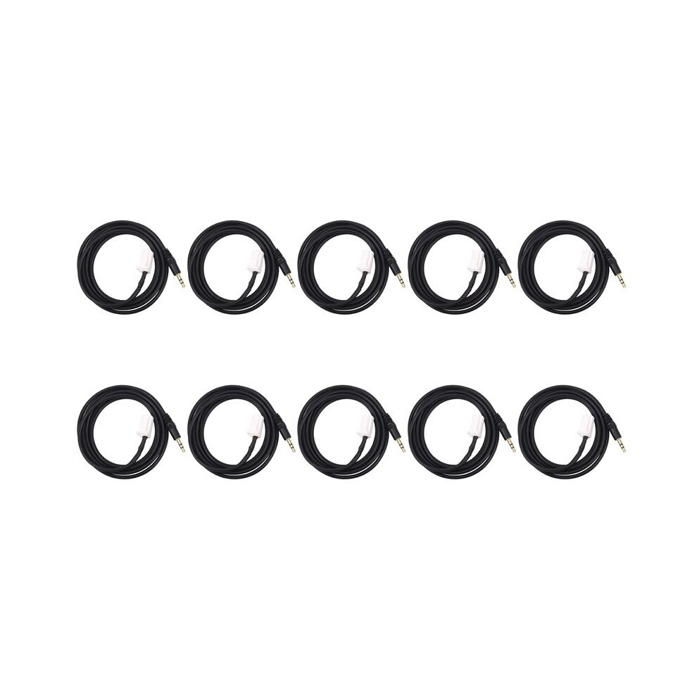 10X Car Aux Adapter Audio Cable 8 Pin Plug For Hrv Swift Jimny 6032029543125