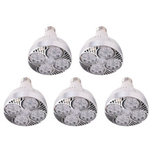 5X E27 Plant Lamp Light Bulb 35W LED Plant Grow Light Full Spectrum Warm White Light for Indoor Garden Greenhouse