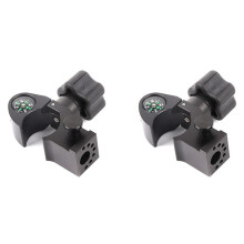 2X Staffa per Supporto per Asta Della Gamma GPS per Raccoglitore di Dati Aperto Portatile Trimble con Morsetto per Asta Un Sgancio Rapido Della