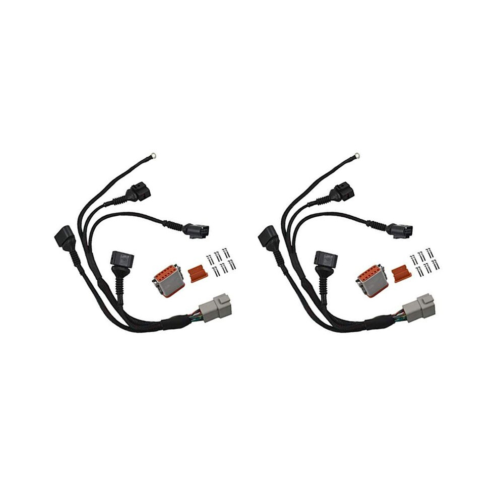 2X 1.8T Ignition Coil Wiring Harness Loom For 1997-2006 Tt A4 Quattro Beetle 1.8L Turbocharged 6132921793274