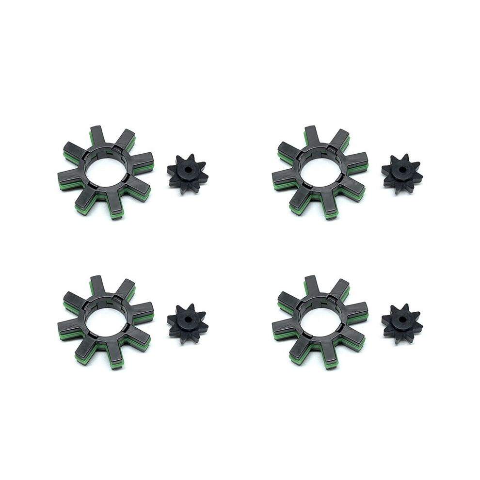 4X For Camry Levin Alphard Column Steering Motor Ring Gear Elastic Coupling Gear 45254-28040 Black 4711663656447
