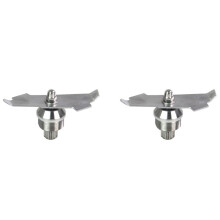 2X Replacement Stainless Steel Blender Blade Assembly for 015990 Blender 64 Oz and 32 Oz Containers