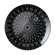 Ceramic Dinner Plates Set with Lip Edge Design, Stackable and Easy Clean, Modern GiftReady