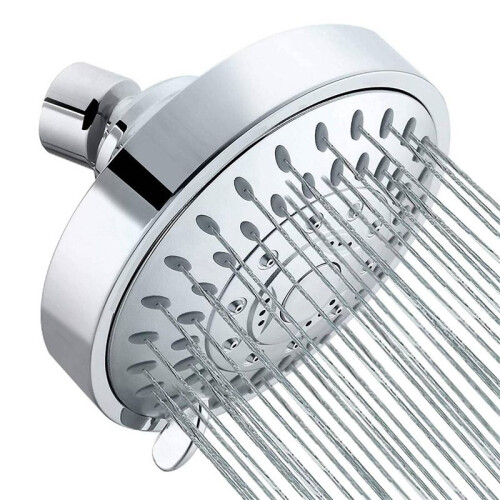 2X Shower , High Pressure 5 Settings Showerhead with Adjustable Swivel  Joint 1