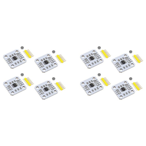 8Pcs AS5600 Magnetic Encoder Magnetic Induction Angle Measurement Sensor Module 12Bit High Precision