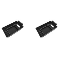 2X Center Console Organizer Tray for 2022   C Class W206 C200 C220 Armrest Secondary Storage Box Accessories
