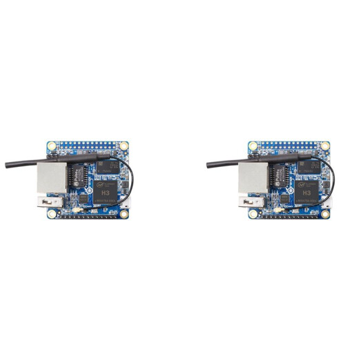 2X for Orange Pi Zero LTS 512MB H3 Quad-Core Development Board,Open-Source Single Board, Run Android 4.4, Ubuntu