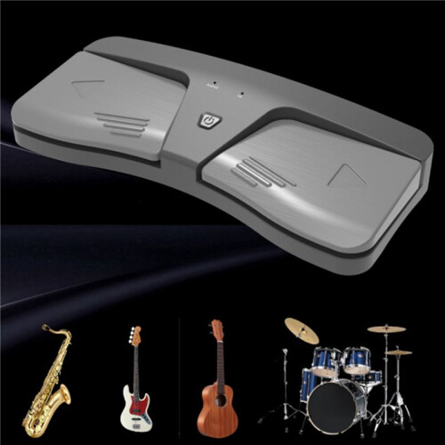 2X Wireless Page Turner Pedal  Page Turner Wireless Turning Pedal Remote Control Compatible IOS  Android 1