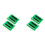 4Pcs ESP32 Breakout Board GPIO 1 Into 2 for 38PIN Narrow Version ESP32 ESP-WROOM-32 Microcontroller Development Board 1