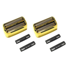 2X Haartrimmer Snijkop voor Brightener PRO Folie Cutter Blade Tondeuse Accessoires Goud