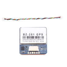 BZ-251 GPS-Module met QMC5883-Kompas voor FPV-Vluchtbesturing Vastevleugelige Drone met Oncontroleerbare Terugkeer en Onderdelen voor Reddingsdrones