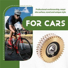 3 Pcs Copper Motor Gears with Bearing 36 Teeth Ebike Wheel Hub Motor Gear 38x12mm Power Transmission Gear