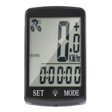 Bike Speedometer Cordless Cycling Speed Sensor Waterproof Luminous Biking Computer for Mountain Bikes Dirtbikes Scooter