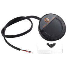 Round Digital Display Voltmeter LED Digital Voltmeter Panel Volt Meter Monitor Gauge Display Car Accessories Waterproof