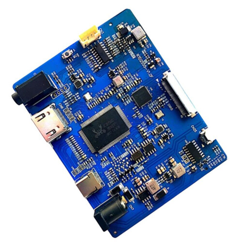 Scheda Driver per Display LCD A Una Riga Che Supporta il Tocco Capacitivo e L'Interfaccia Audio 2