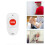 10pcs SOS Call Button Wireless Call Bell Pager Caregiver Panic Emergency Call Button Transmitter for Kids Elderly 4