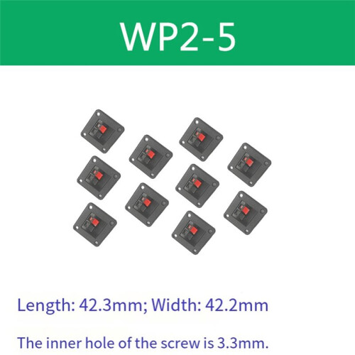10pcs Speaker Terminal Board, Connector Plates for Audio System Enhancements and DIY Projects 1
