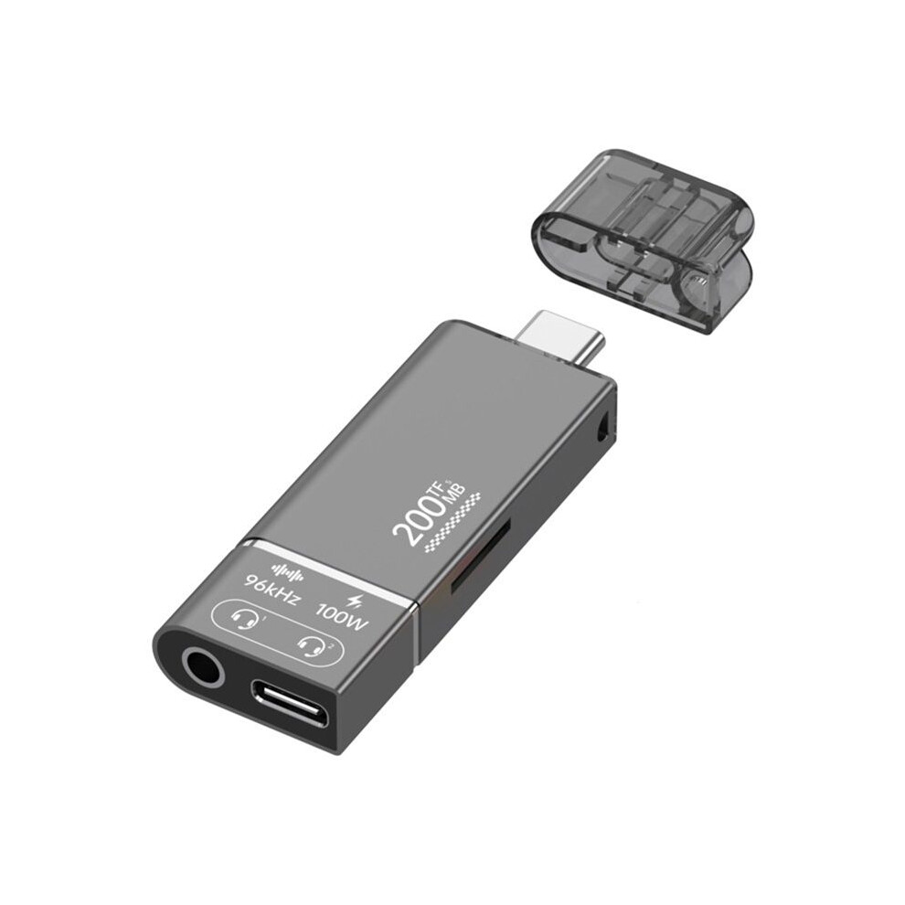 Pd100w Fast Charging High-Speed Tf Memory Card Card Reader 200Mb Headphone 3.5Mm Type-C 3.1 Adapter 6032978276242
