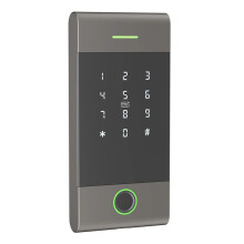 Lector de Acceso con Control Remoto IP65, Resistente A la Lluvia, con Aplicación TTLock, Compatible con Huella Dactilar, Tarjeta y Contraseña, Color