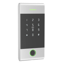 Lector de Acceso con Control Remoto IP65, Resistente A la Lluvia, con Aplicación TTLock, Compatible con Huella Dactilar, Tarjeta y Contraseña, Color