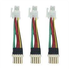 Câble Adaptateur 3 Pièces pour Carte de Contrôle Whatsminer, Cordon de Raccordement Tieline, Conversion 6 Broches Vers 4 Broches pour M20S, M21S,